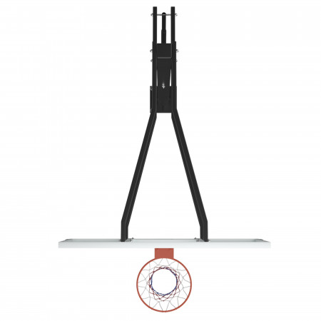 Баскетбольная стойка стационарная UNIX Line B-Stand-PC 72"x42" R45 H230-305 см