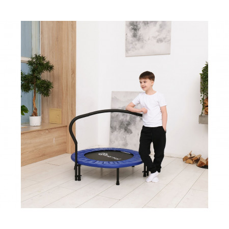 Батут с поручнем DFC JUMPFIT 36'' синий