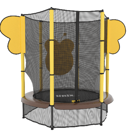 Батут для детей UNIX Line 4.6 ft BEE (140 cm)
