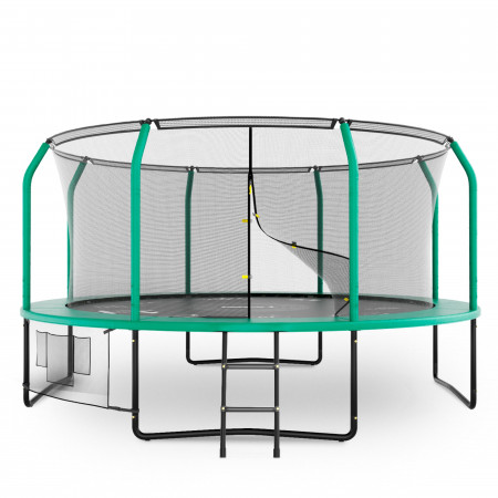 Батут UNIX Line SUPREME GAME 14 ft (Green)