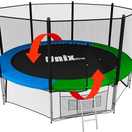 Батут UNIX Line Classic 14 ft (outside)