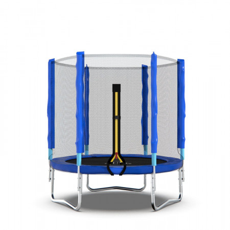 Батут DFC Trampoline Fitness с сеткой 5ft Синий