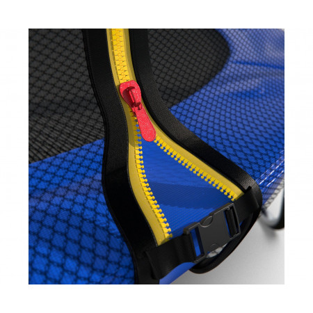 Батут DFC Trampoline Fitness с сеткой 8ft Синий