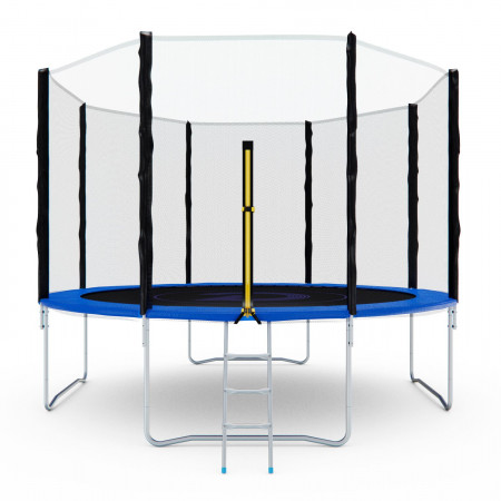 Батут с сеткой DFC PELPO 12ft с лестницей, BLUE