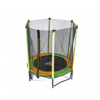 Батут DFC JUMP KIDS 55" зелено-желтый