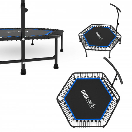 Батут спортивный UNIX Line FITNESS Blue (125 см)