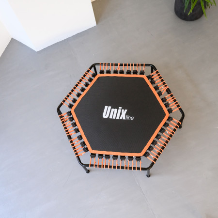 Батут спортивный UNIX Line FITNESS Lite Orange (125 см)