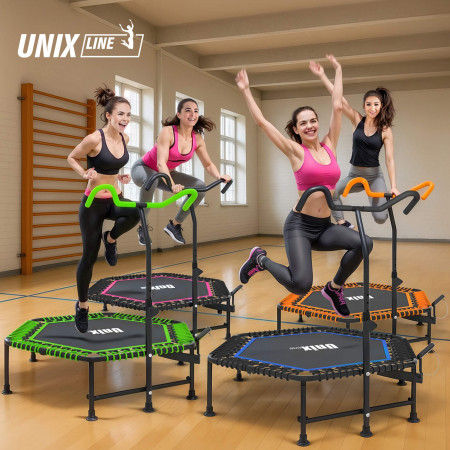 Батут спортивный UNIX Line FITNESS PRO (125 см) Blue