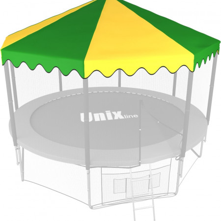 Крыша для батута UNIX Line 10 ft Green/Yellow