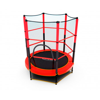 Батут детский DFC TRAMPOLINE-RED 55" с сеткой