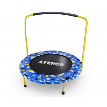 Батут с поручнем DFC BOUNCE MASTER 36" Dino