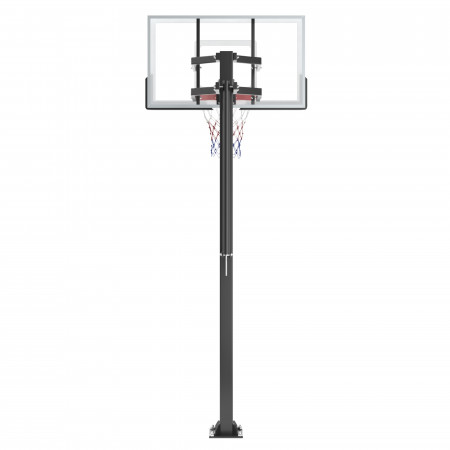 Баскетбольная стойка стационарная UNIX Line B-Stand-TG 54"x32" R45 H230-305 см