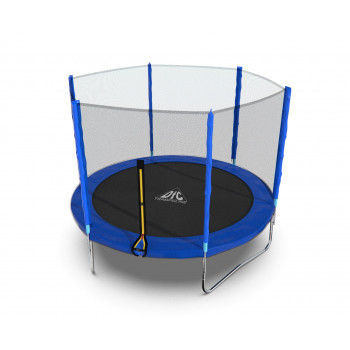 Батут DFC Trampoline Fitness с сеткой 10ft Синий